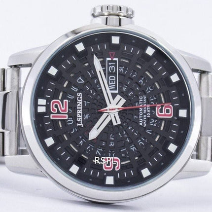 J.Springs par montre Seiko Tokyo Style automatique hommes cadran noir 100M BEB093