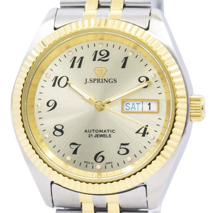 J.Springs par Seiko automatiques 21 rubis Japon fait BEB556 montre homme