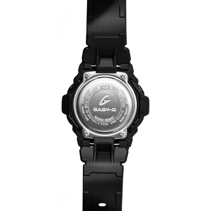 Montre Casio Baby-G Digital à bracelet en résine, mouvement à quartz BG-169KB-1, étanche à 200 m, pour femme