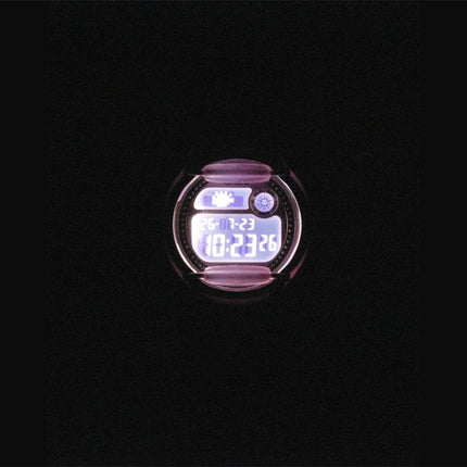 Montre Casio Baby-G Digital à bracelet en résine, mouvement à quartz BG-169KB-4B1, étanche à 200 m, pour femme