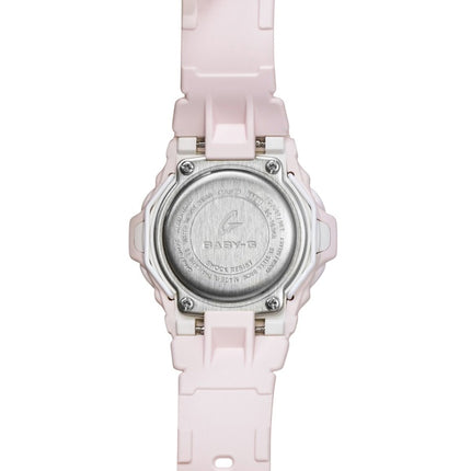 Montre Casio Baby-G Digital à bracelet en résine, mouvement à quartz BG-169KB-4, étanche à 200 m, pour femme