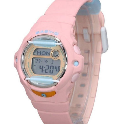 Casio Baby-G Beach Digital Scene Thème Série Bracelet en résine rose Quartz BG-169PB-4 200M Montre pour femme