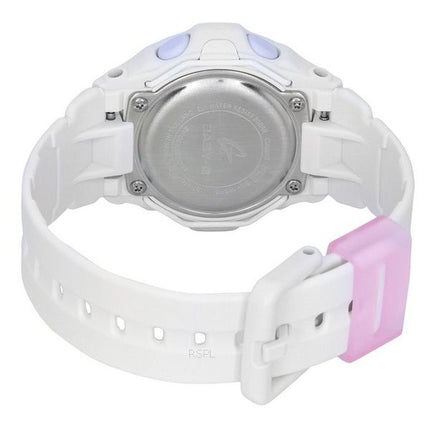 Casio Baby-G Basic Digital Bracelet en résine blanche Quartz BG-169PB-7 200M Montre pour femme