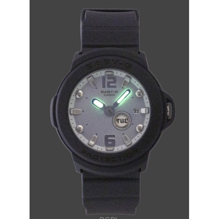 Montre Casio Baby-G Plus analogique pour femme, bracelet en résine, cadran bleu clair, mouvement à quartz BGA-15K-2A, étanche à 100 m, avec support convertible