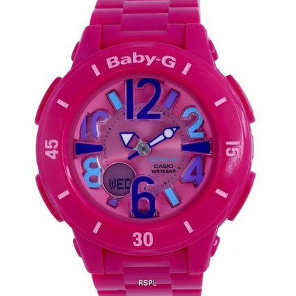 Montre pour femme Casio Baby-G Neon Marine Analog Digital Quartz BGA-171-4B1.G BGA171-4B1 100M