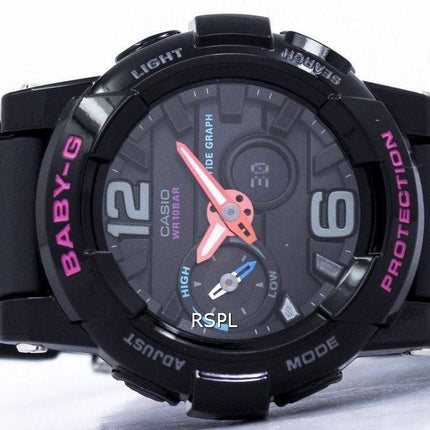 Casio Baby-G résistant aux chocs marée graphique analogique numérique BGA-180-1 b Women Watch