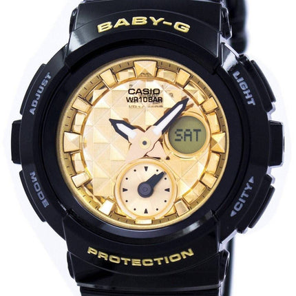 Casio Baby-G résistant aux chocs monde temps analogique numérique BGA-195M-1 a Women Watch