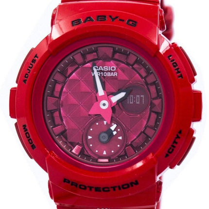 Casio Baby-G résistant aux chocs monde temps analogique numérique BGA-195M-4 a Women Watch