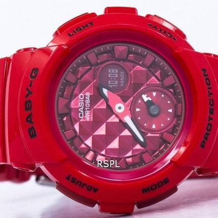 Casio Baby-G résistant aux chocs monde temps analogique numérique BGA-195M-4 a Women Watch
