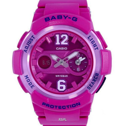 Casio Baby-G Analogique Numérique Résine Quartz BGA-210-4B2.G BGA210-4B2 100M Montre Femme