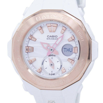 Montre Casio Baby-G mondial temps analogique numérique BGA-220G-7ADR BGA220G-7ADR féminin