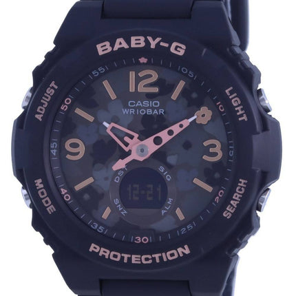 Montre Casio Baby-G Heure Mondiale Analogique Numérique BGA-260FL-1A BGA260FL-1 100M pour Femme