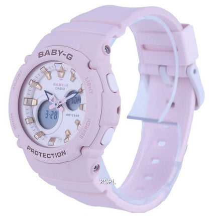 Montre pour femme Casio Baby-G Misty Pink Quartz numérique analogique BGA-275-4A BGA275-4 100M