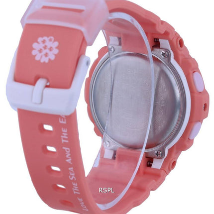 Montre pour femme Casio Baby-G Aqua Planet analogique numérique Quartz BGA-280AQ-4A BGA280AQ-4 100M