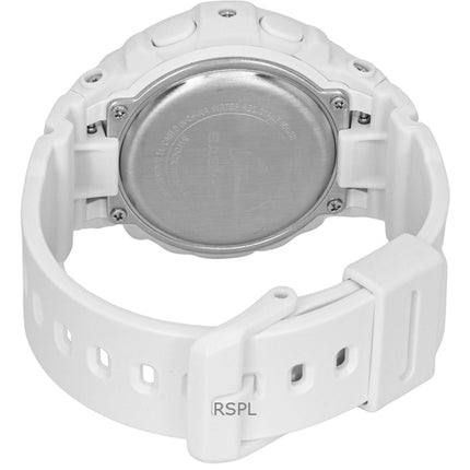 Montre analogique numérique Casio Baby-G pour femme, bracelet en résine, cadran multicolore, quartz, BGA-280TD-7A, 100 m