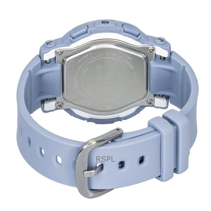 Montre Casio Baby-G analogique-numérique à quartz, bracelet en résine, cadran multicolore, BGA-290FL-2A, étanche à 100 m, pour femme