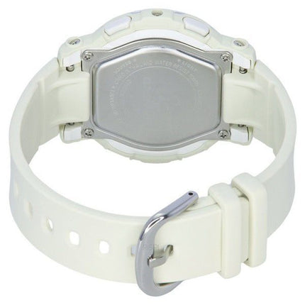 Montre pour femme Casio Baby-G analogique numérique rétro Pop bracelet en résine multicolore cadran blanc Quartz BGA-290PA-7A 10