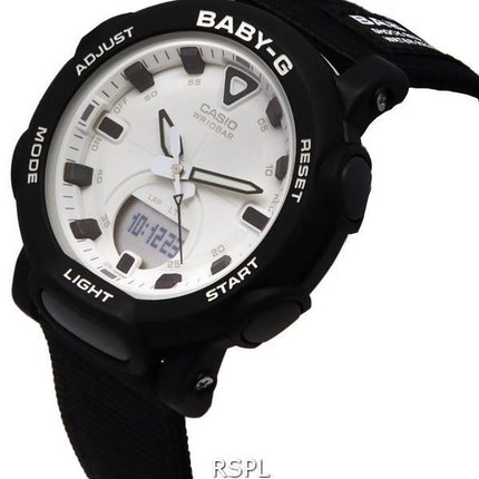 Casio Baby-G Standard Analogique Numérique Cadran Blanc Quartz BGA-310C-1A BGA310C-1 100M Montre Femme