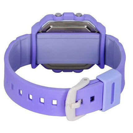 Casio Baby-G Plus Digital 30e anniversaire Bracelet en résine violette Quartz BGD-10K-6 100M Montre pour femme avec support spéc