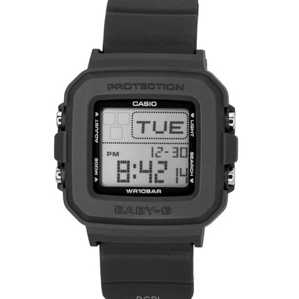 Montre Casio Baby-G Plus Digitale à quartz avec bracelet en résine et support spécial pour femme (BGD-10KH-2C, étanche à 100 m).