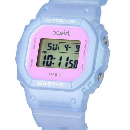 Casio Baby-G X-Girl Collaboration Digital Quartz BGD-565XG-2 BGD565XG-2 100M Montre pour femme avec coffret cadeau