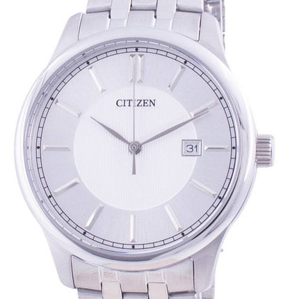 Montre Citizen Silver Dial en acier inoxydable Quartz BI1050-56A pour homme
