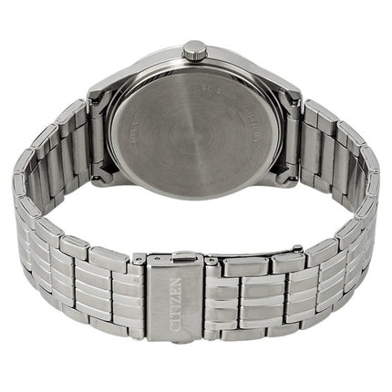 Montre homme Citizen BI5000-52L en acier inoxydable avec cadran bleu et quartz
