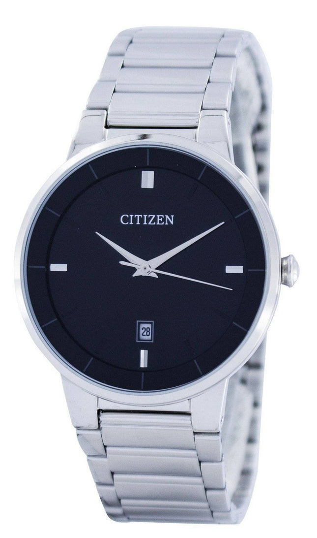 Citizen Quartz Black Dial BI5010-59E Montre Homme
