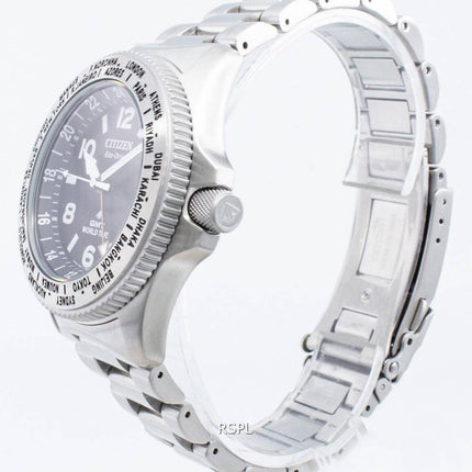 Montre Citizen PROMASTER Eco-Drive BJ7100-82E World Time 200M pour homme