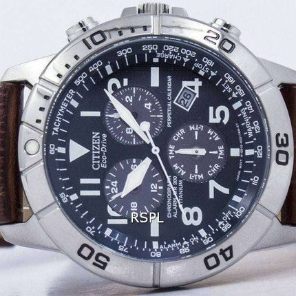 Montre-bracelet pour hommes Citizen Perpetual Calendar Chronograph Eco-Drive BL5250-11L / BL5250-02L