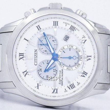 Montre Citizen Eco-Drive chronographe quantième perpétuel BL5540-53 a masculine