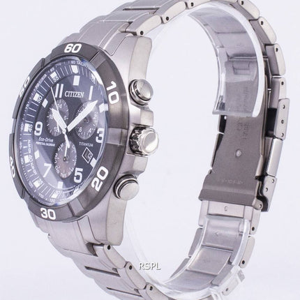 Brycen Citizen Eco-Drive titane chronographe quantième perpétuel BL5558 - 58L montre homme