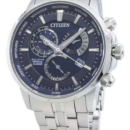 Montre pour homme Citizen Perpetual BL8141-87L Eco-Drive fabriquée au Japon