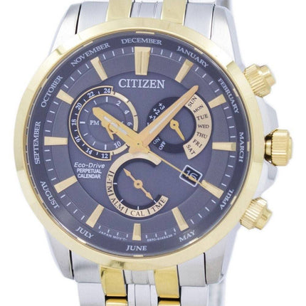 Montre Citizen Eco-Drive chronographe quantième perpétuel alarme BL8144 - 89H masculin