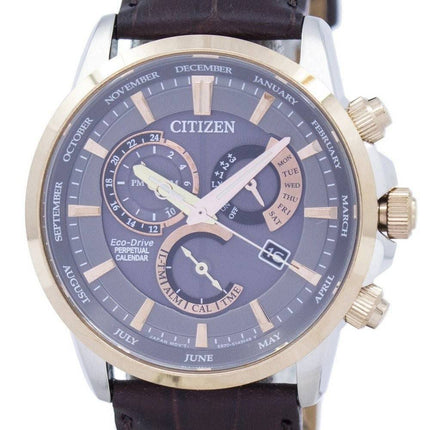 Montre Citizen Eco-Drive chronographe quantième perpétuel alarme BL8148 - 11H masculin