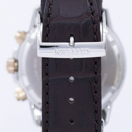 Montre Citizen Eco-Drive chronographe quantième perpétuel alarme BL8148 - 11H masculin
