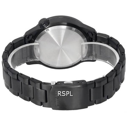 Montre pour homme Citizen Eco-Drive en acier inoxydable avec cadran noir BM7555-83E 100M