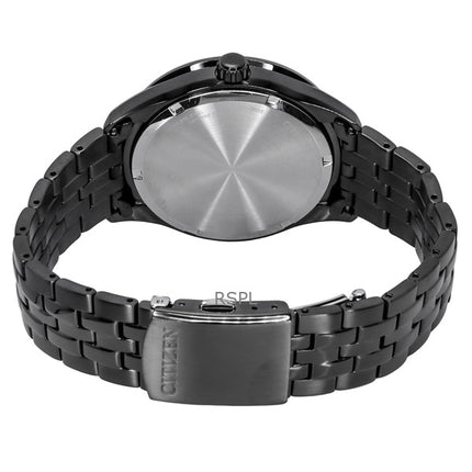 Montre Citizen Eco-Drive en acier inoxydable avec cadran bleu BM7567-50L 100M pour homme