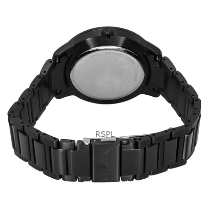 Montre Citizen Pair Eco-Drive en acier inoxydable avec cadran bleu BM7595-89L pour homme