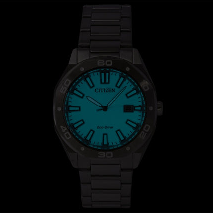 Montre homme Citizen Eco-Drive BM7631-87M, cadran bleu, solaire, acier inoxydable