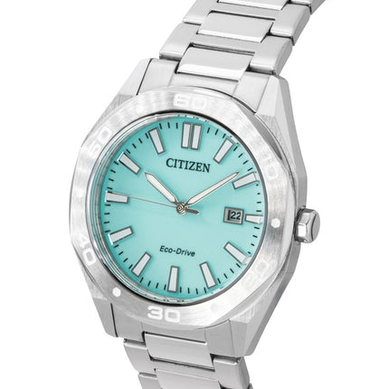 Montre homme Citizen Eco-Drive BM7631-87M, cadran bleu, solaire, acier inoxydable
