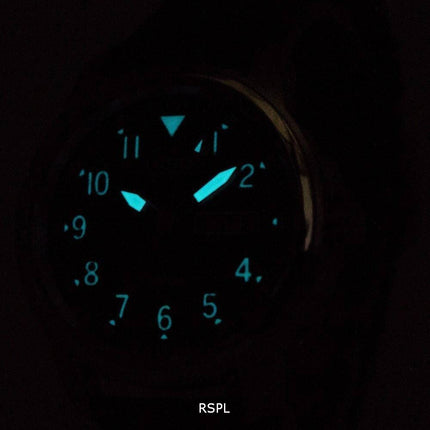 Montre Citizen Eco-Drive vert toile sangle 100M BM8180-03E hommes