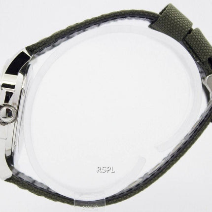 Montre Citizen Eco-Drive vert toile sangle 100M BM8180-03E hommes