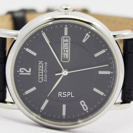 Montre Citizen Eco-Drive Black Leather Strap BM8240-03E masculine