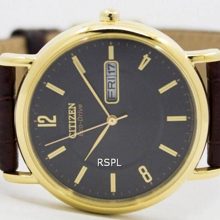 Montre Citizen Eco-Drive Gold Tone en acier inoxydable BM8242-08F masculine