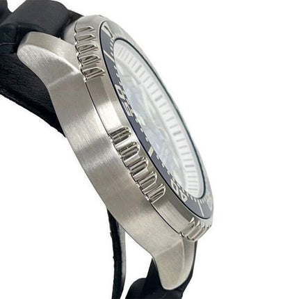 Montre pour homme Citizen Promaster Dive Eco-Drive avec bracelet en polyuréthane et cadran bleu BN0166-01L 200M