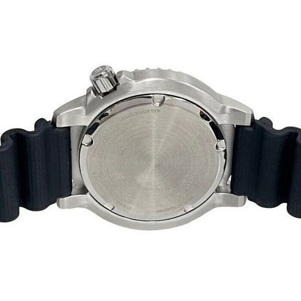 Montre pour homme Citizen Promaster Dive Eco-Drive avec bracelet en polyuréthane et cadran bleu BN0166-01L 200M