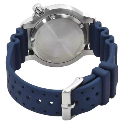 Montre Citizen Promaster Dive pour homme avec bracelet en polyuréthane et cadran bleu Eco-Drive BN0168-06L 200M