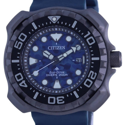 Montre pour homme Citizen Promaster avec bracelet en polyuréthane Eco-Drive BN0227-09L 200M