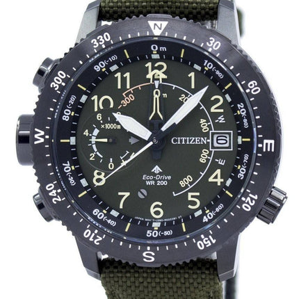 Citizen Promaster Eco-Drive calendrier perpétuel 200M BN4045-12 X montre homme